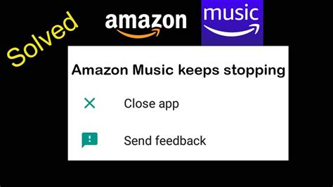 why does my amazon music keep stopping